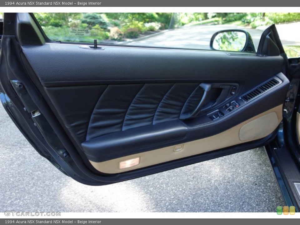 Beige Interior Door Panel for the 1994 Acura NSX  #94254191