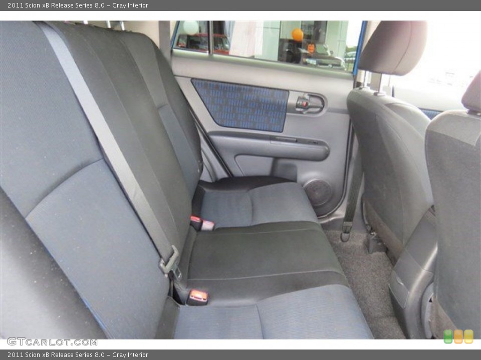 Gray Interior Rear Seat for the 2011 Scion xB Release Series 8.0 #94259327