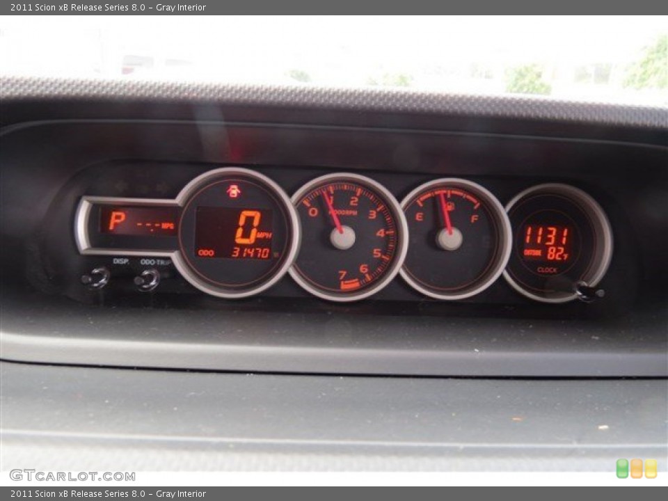 Gray Interior Gauges for the 2011 Scion xB Release Series 8.0 #94259348