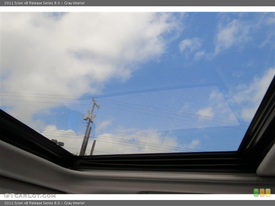 Gray Interior Sunroof for the 2011 Scion xB Release Series 8.0 #94259387