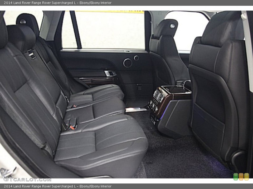 Ebony/Ebony Interior Rear Seat for the 2014 Land Rover Range Rover Supercharged L #94263020