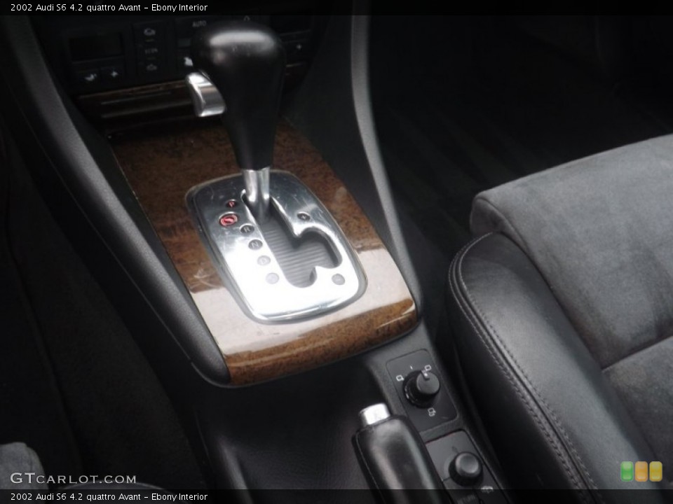 Ebony Interior Transmission for the 2002 Audi S6 4.2 quattro Avant #94266683