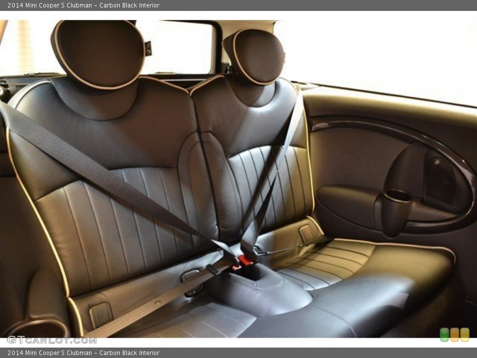 Carbon Black Interior Rear Seat for the 2014 Mini Cooper S Clubman #94269899