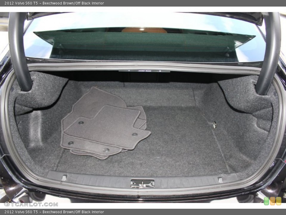 Beechwood Brown/Off Black Interior Trunk for the 2012 Volvo S60 T5 #94273880