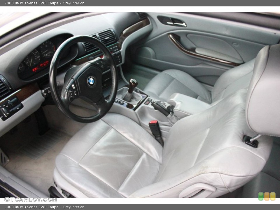 Grey 2000 BMW 3 Series Interiors