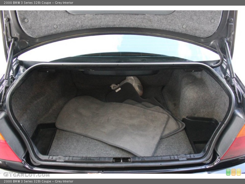 Grey Interior Trunk for the 2000 BMW 3 Series 328i Coupe #94274480