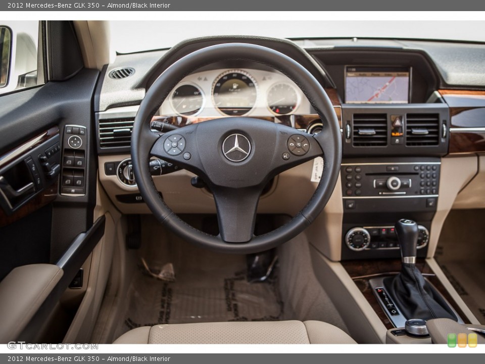 Almond/Black Interior Dashboard for the 2012 Mercedes-Benz GLK 350 #94277729