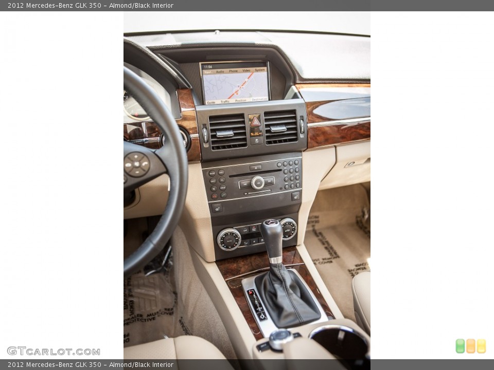 Almond/Black Interior Controls for the 2012 Mercedes-Benz GLK 350 #94277756