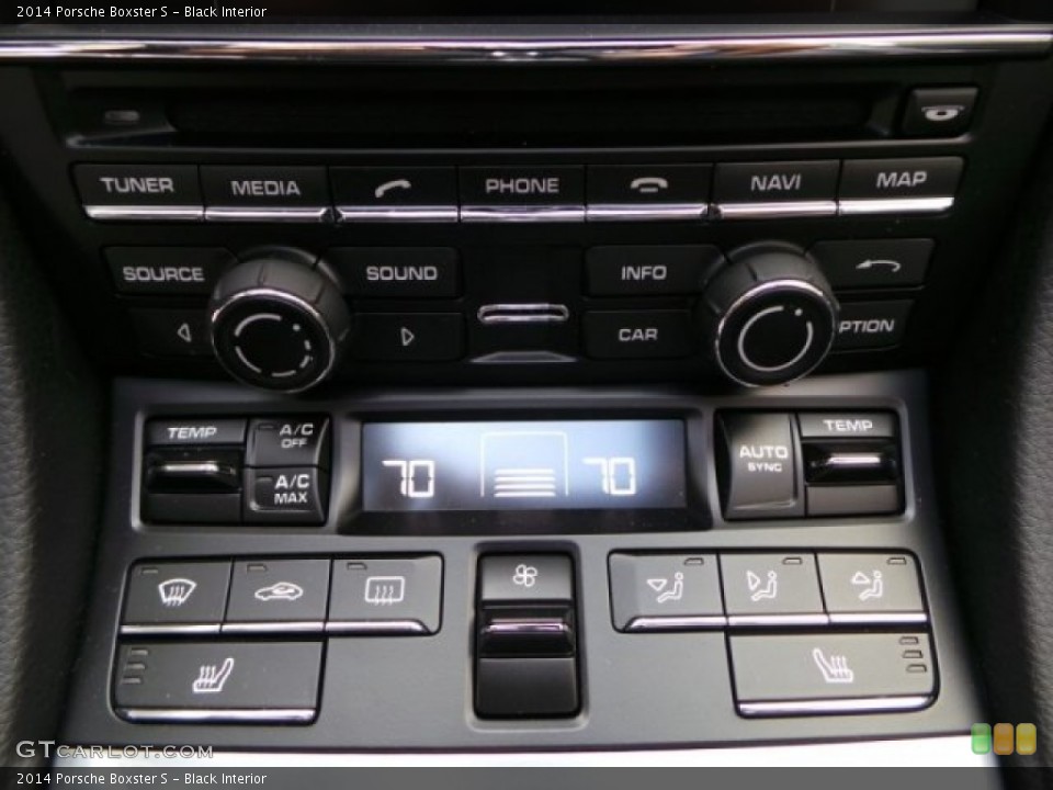 Black Interior Controls for the 2014 Porsche Boxster S #94278137