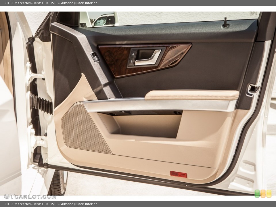 Almond/Black Interior Door Panel for the 2012 Mercedes-Benz GLK 350 #94278248