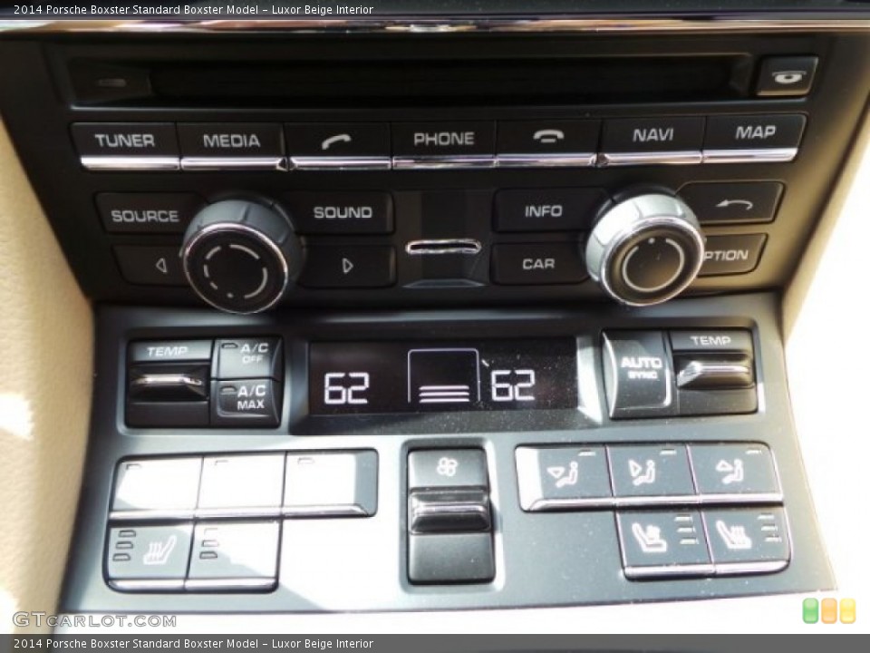 Luxor Beige Interior Controls for the 2014 Porsche Boxster  #94279274