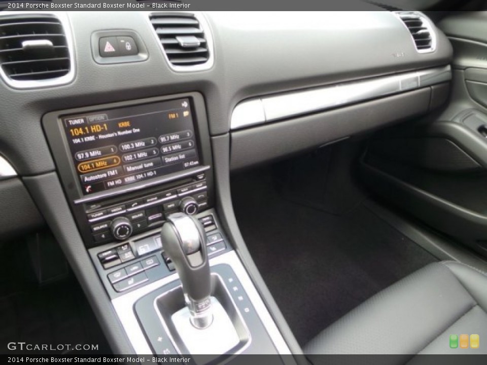 Black Interior Dashboard for the 2014 Porsche Boxster  #94279613