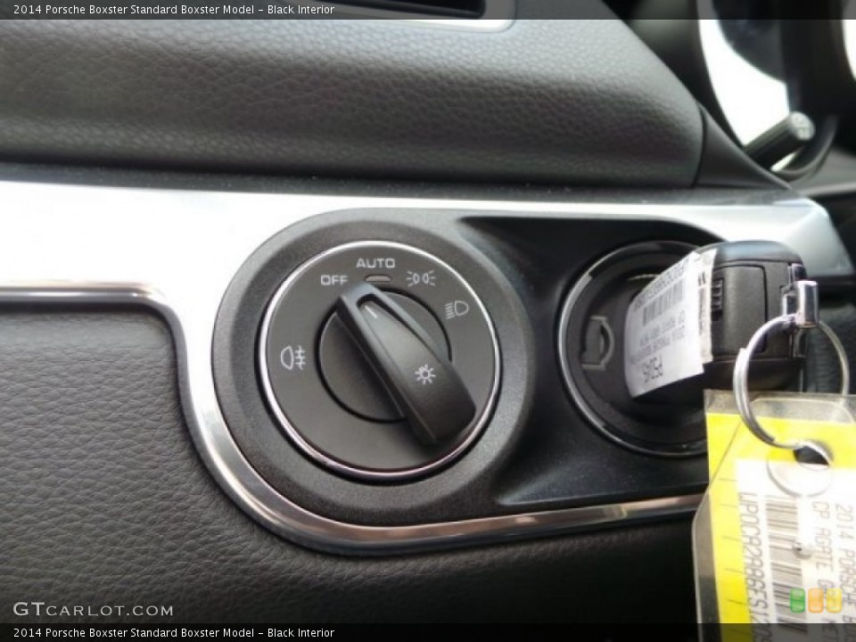 Black Interior Controls for the 2014 Porsche Boxster  #94279715