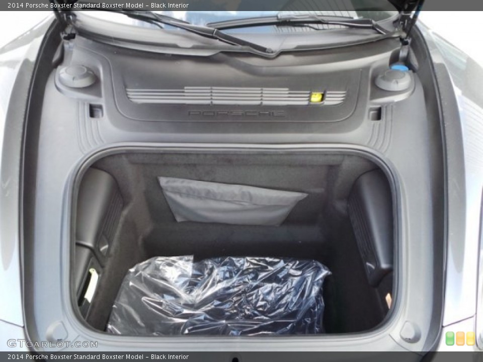 Black Interior Trunk for the 2014 Porsche Boxster  #94279739