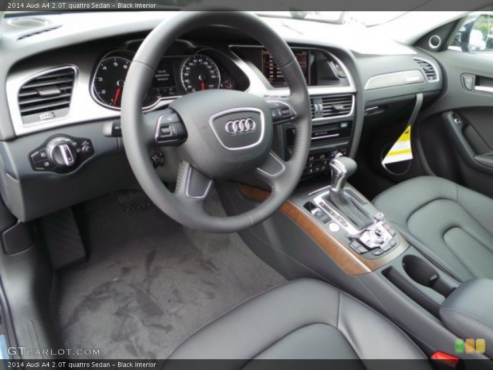 Black Interior Photo for the 2014 Audi A4 2.0T quattro Sedan #94280423