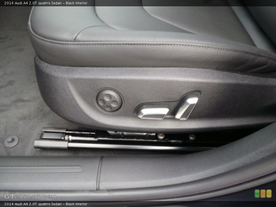Black Interior Controls for the 2014 Audi A4 2.0T quattro Sedan #94280450