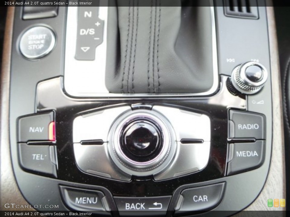 Black Interior Controls for the 2014 Audi A4 2.0T quattro Sedan #94280567