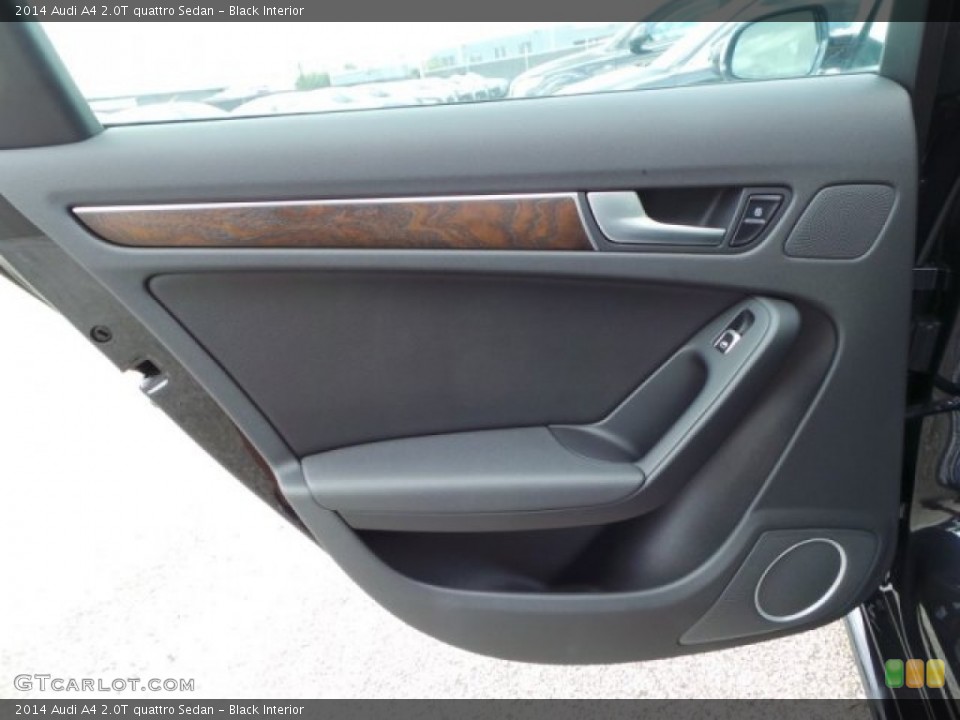 Black Interior Door Panel for the 2014 Audi A4 2.0T quattro Sedan #94280594