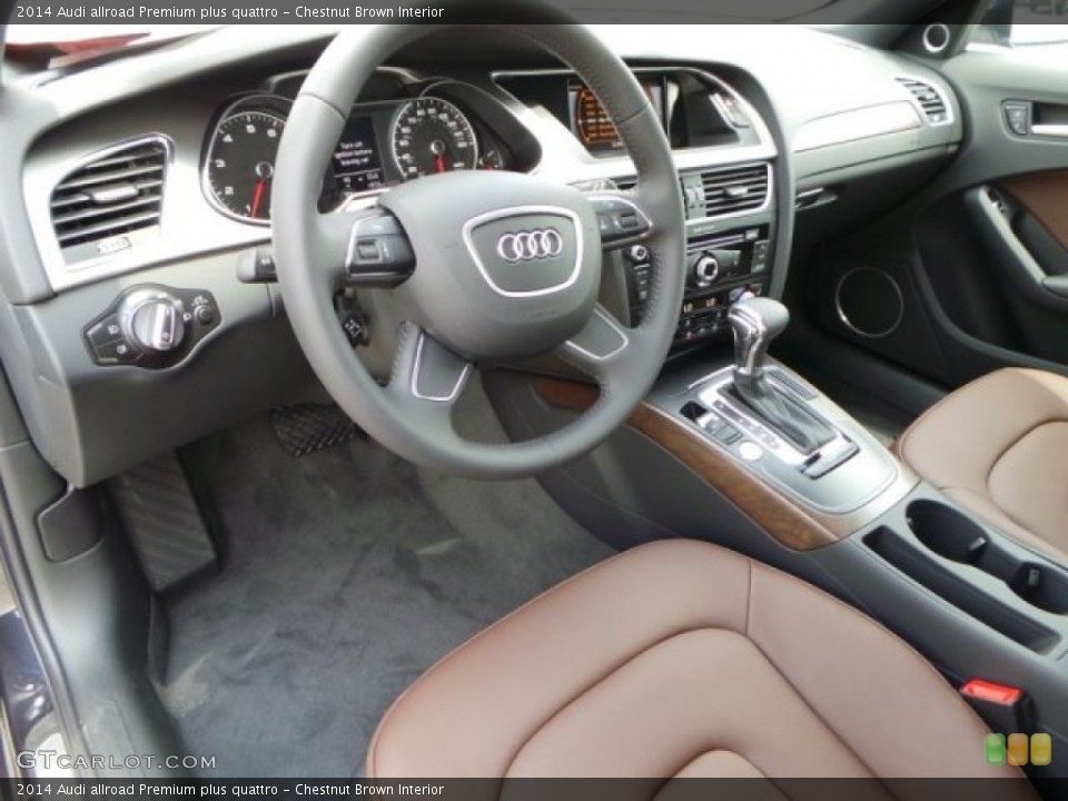 Chestnut Brown Interior Photo for the 2014 Audi allroad Premium plus quattro #94281857