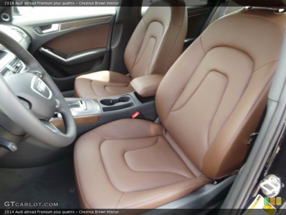 Chestnut Brown 2014 Audi allroad Interiors