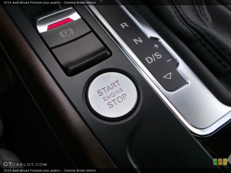 Chestnut Brown Interior Controls for the 2014 Audi allroad Premium plus quattro #94281965