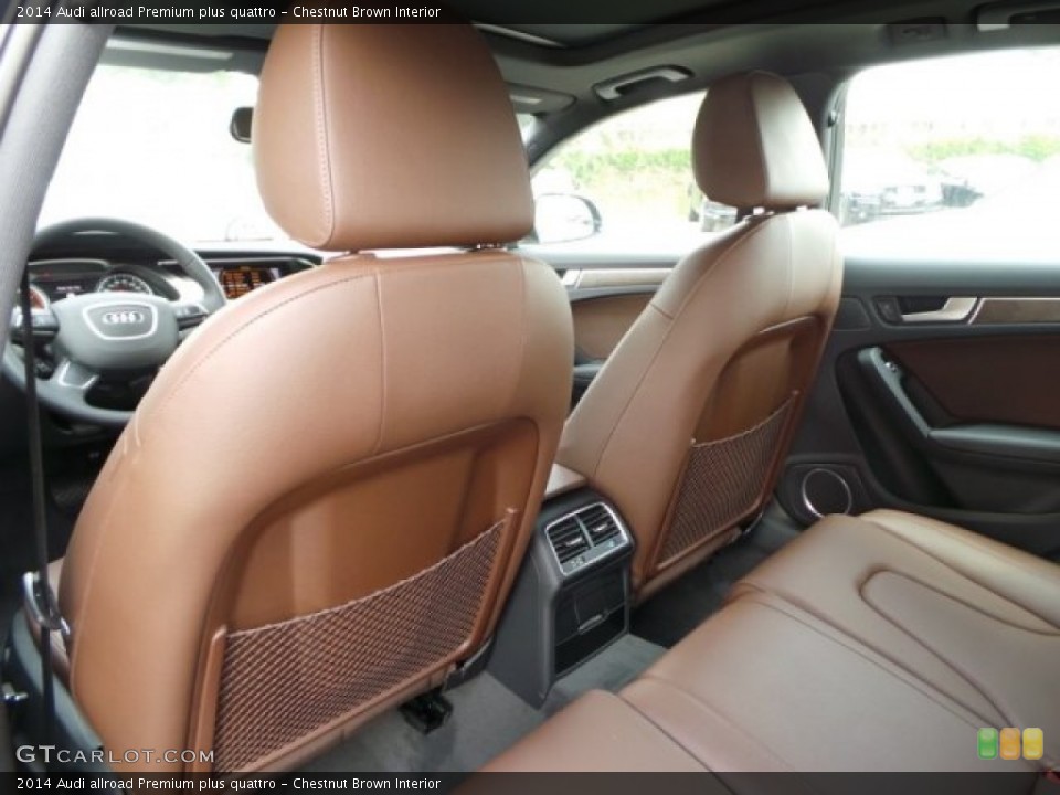 Chestnut Brown Interior Rear Seat for the 2014 Audi allroad Premium plus quattro #94282010