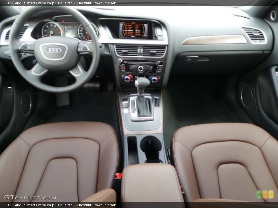 Chestnut Brown Interior Dashboard for the 2014 Audi allroad Premium plus quattro #94282037