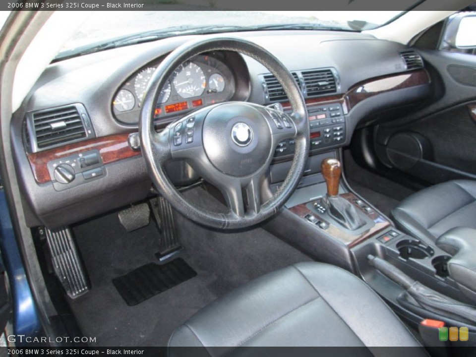 Black Interior Photo for the 2006 BMW 3 Series 325i Coupe #94285898