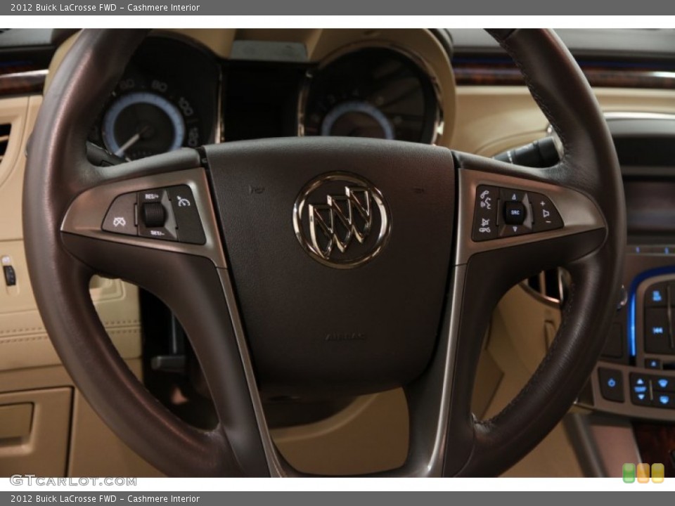 Cashmere Interior Steering Wheel for the 2012 Buick LaCrosse FWD #94293340