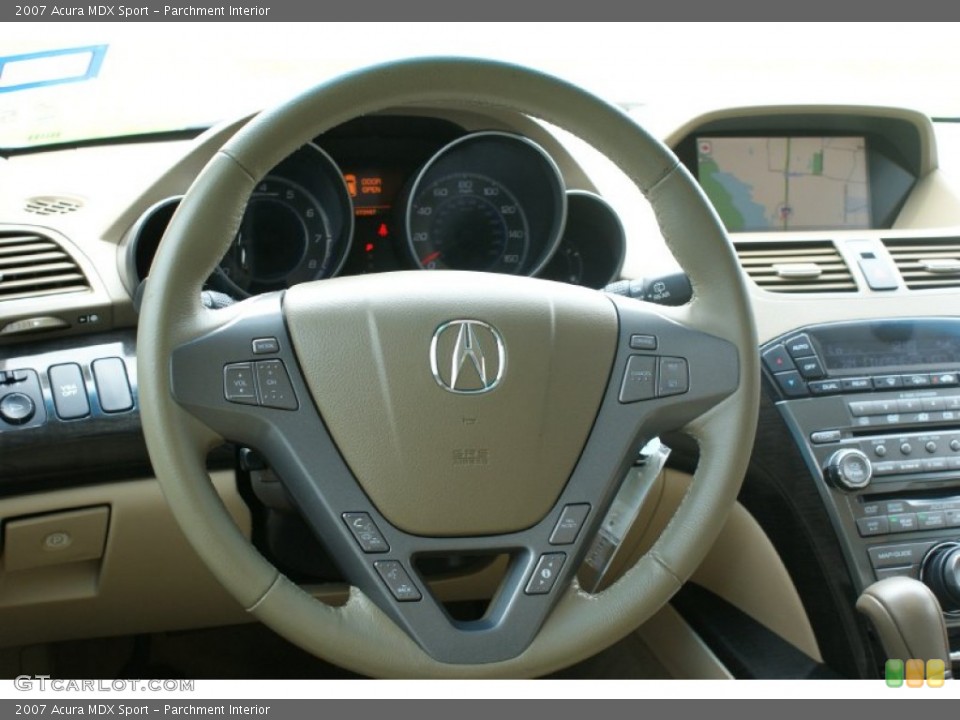 Parchment Interior Steering Wheel for the 2007 Acura MDX Sport #94293977