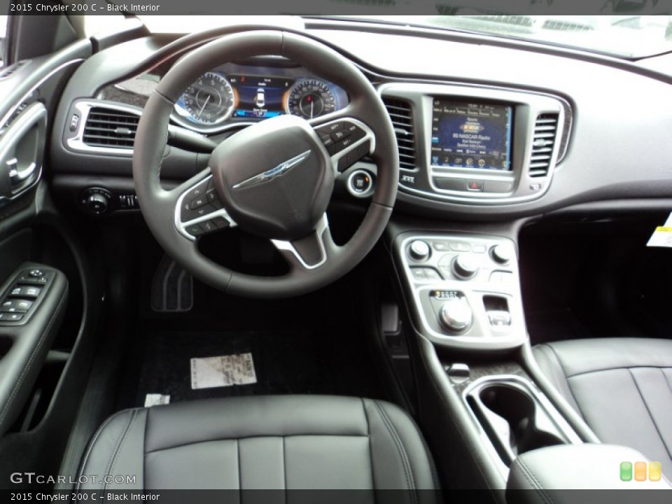 Black Interior Dashboard for the 2015 Chrysler 200 C #94298108