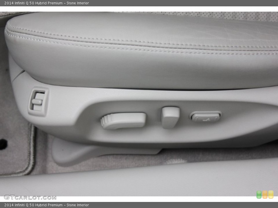 Stone Interior Controls for the 2014 Infiniti Q 50 Hybrid Premium #94300361