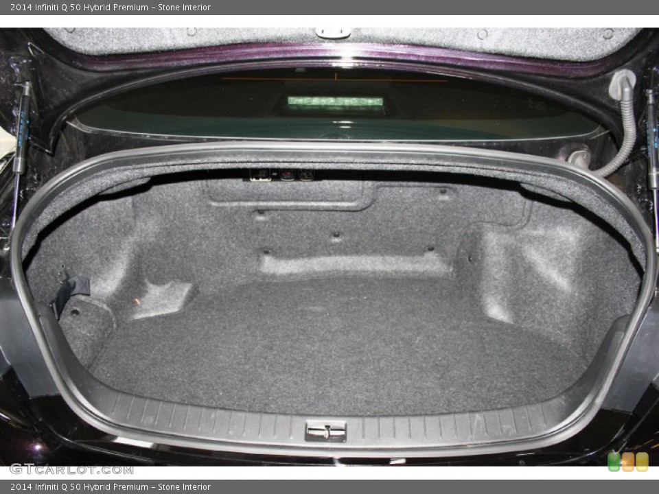 Stone Interior Trunk for the 2014 Infiniti Q 50 Hybrid Premium #94301033