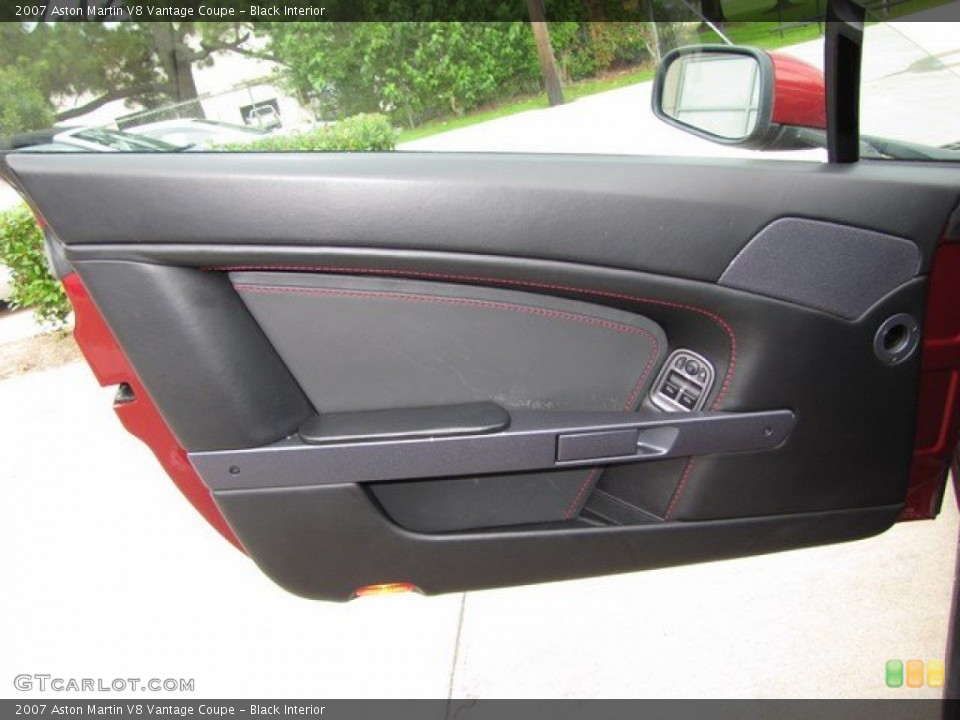 Black Interior Door Panel for the 2007 Aston Martin V8 Vantage Coupe #94306652