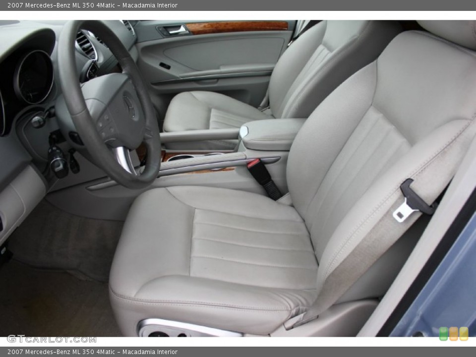 Macadamia Interior Front Seat for the 2007 Mercedes-Benz ML 350 4Matic #94309868