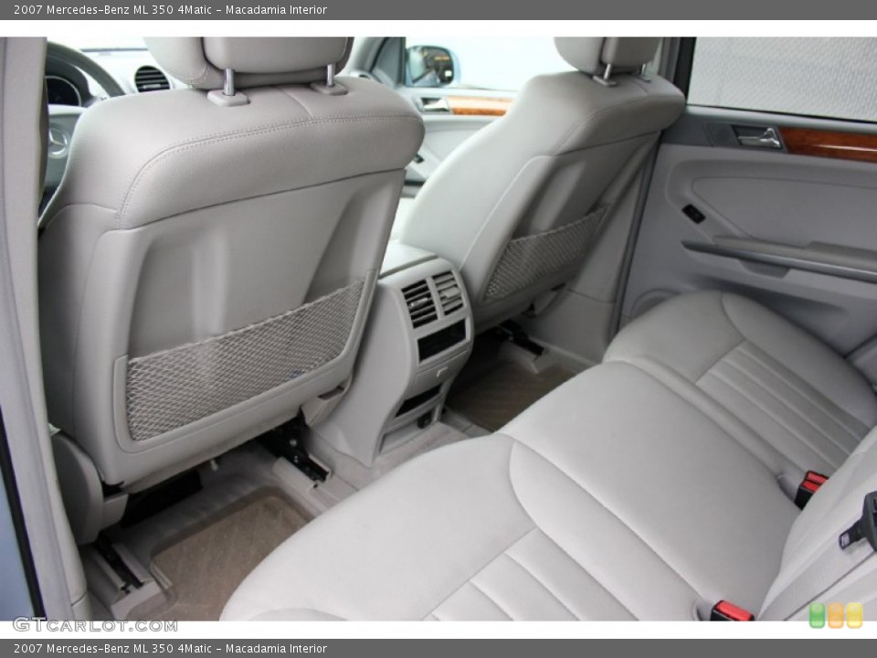 Macadamia Interior Rear Seat for the 2007 Mercedes-Benz ML 350 4Matic #94310141