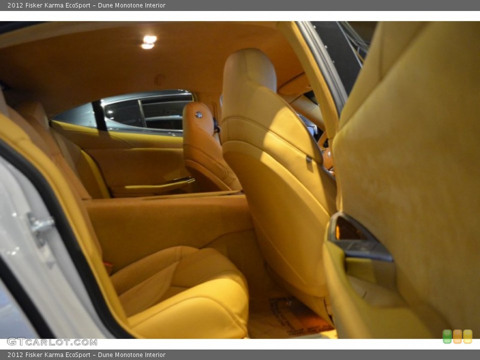 Dune Monotone Interior Rear Seat for the 2012 Fisker Karma EcoSport #94310171