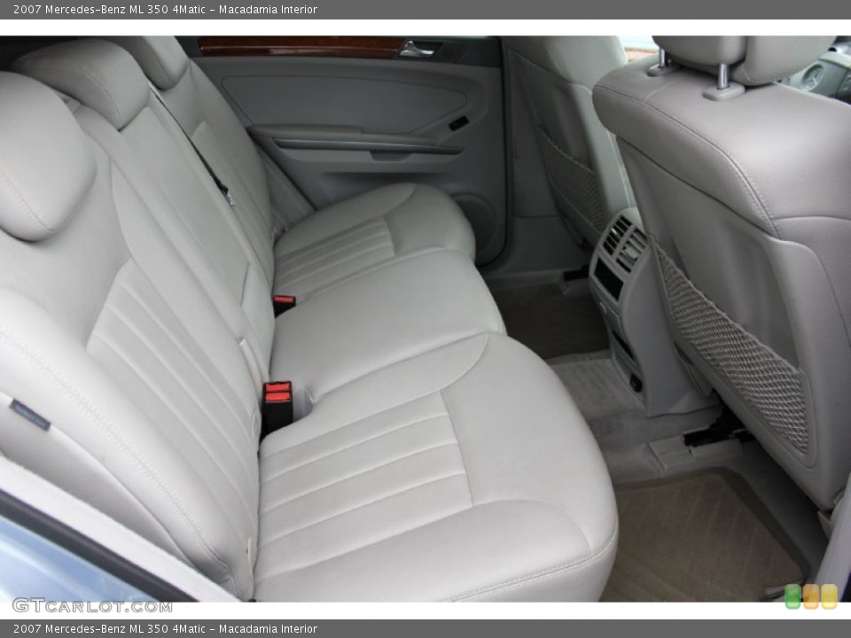 Macadamia Interior Rear Seat for the 2007 Mercedes-Benz ML 350 4Matic #94310300