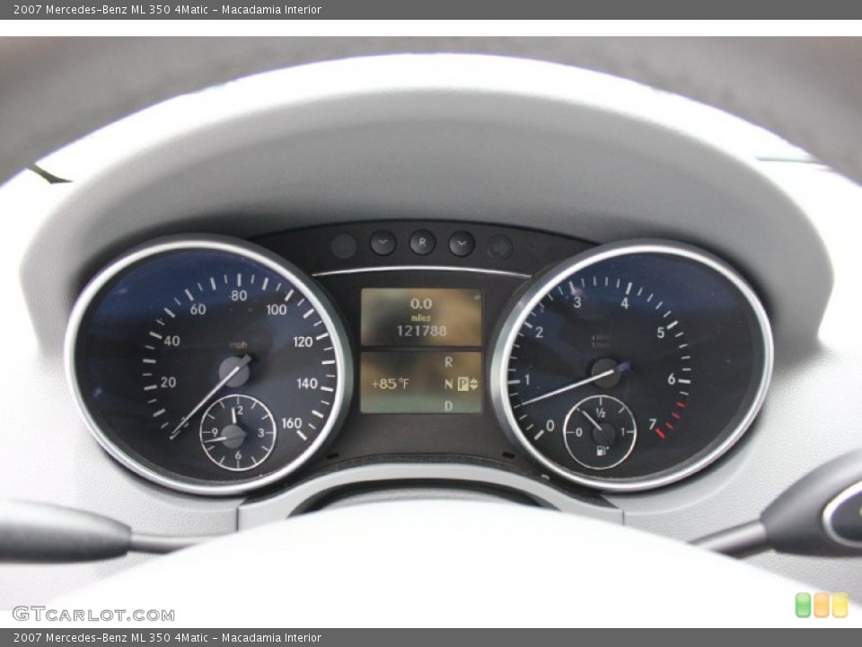 Macadamia Interior Gauges for the 2007 Mercedes-Benz ML 350 4Matic #94310441