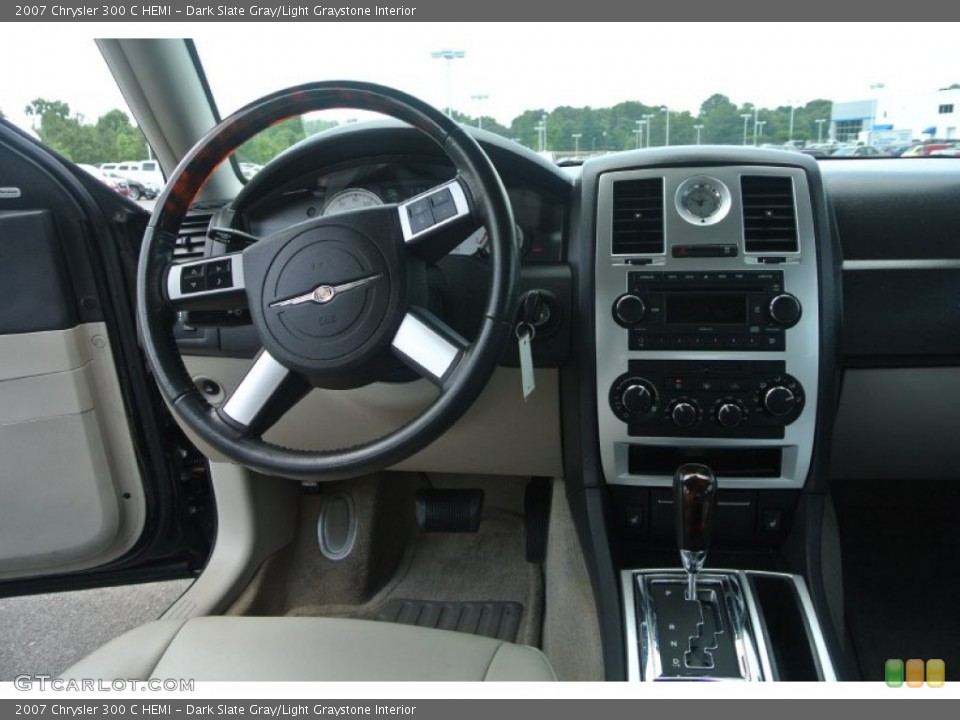Dark Slate Gray/Light Graystone Interior Dashboard for the 2007 Chrysler 300 C HEMI #94311803