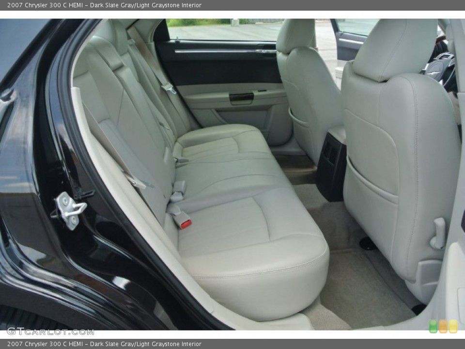 Dark Slate Gray/Light Graystone Interior Rear Seat for the 2007 Chrysler 300 C HEMI #94311842