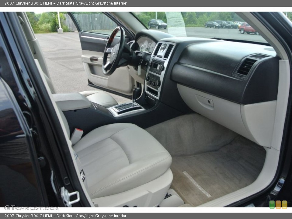 Dark Slate Gray/Light Graystone Interior Dashboard for the 2007 Chrysler 300 C HEMI #94311860