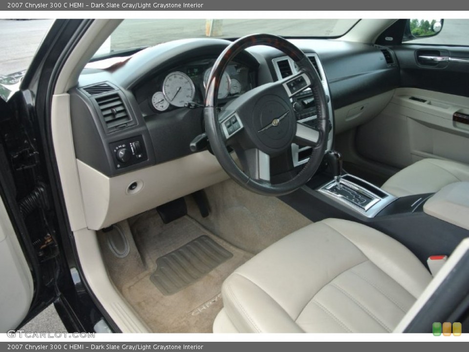 Dark Slate Gray/Light Graystone Interior Photo for the 2007 Chrysler 300 C HEMI #94311932
