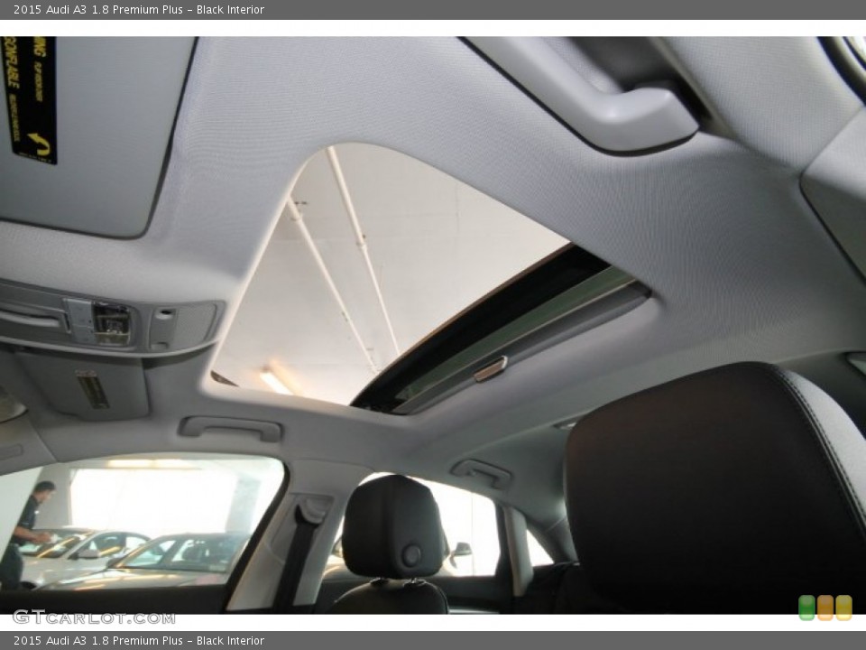 Black Interior Sunroof for the 2015 Audi A3 1.8 Premium Plus #94312862