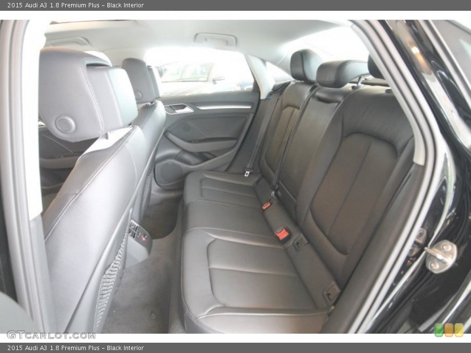 Black Interior Rear Seat for the 2015 Audi A3 1.8 Premium Plus #94312910