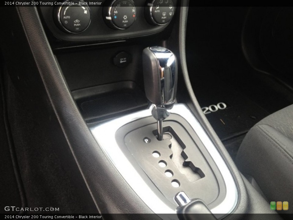 Black Interior Transmission for the 2014 Chrysler 200 Touring Convertible #94313012