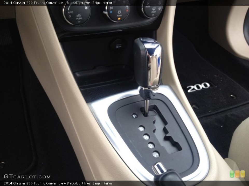 Black/Light Frost Beige Interior Transmission for the 2014 Chrysler 200 Touring Convertible #94313411