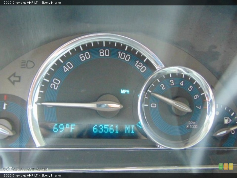 Ebony Interior Gauges for the 2010 Chevrolet HHR LT #94315031