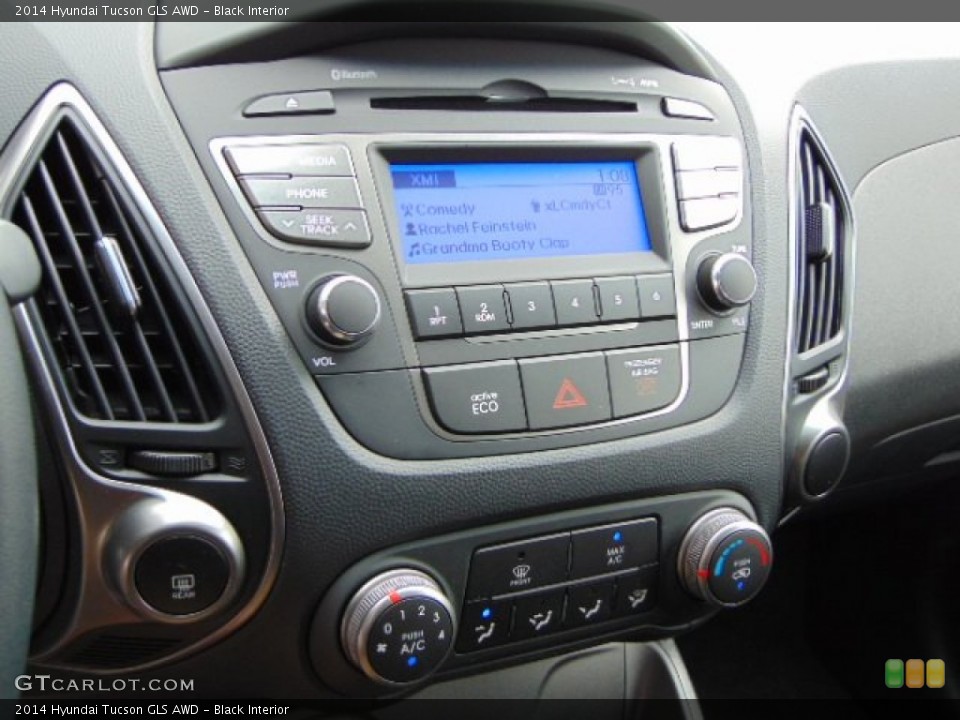 Black Interior Controls for the 2014 Hyundai Tucson GLS AWD #94315469