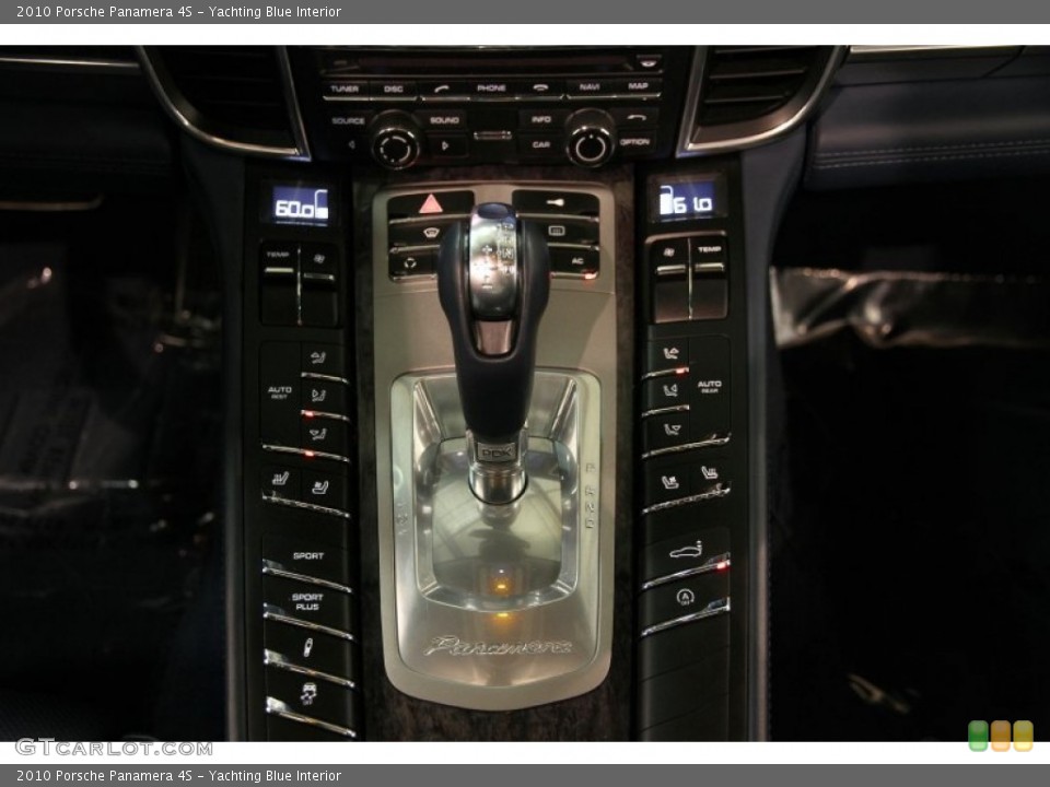 Yachting Blue Interior Transmission for the 2010 Porsche Panamera 4S #94316936